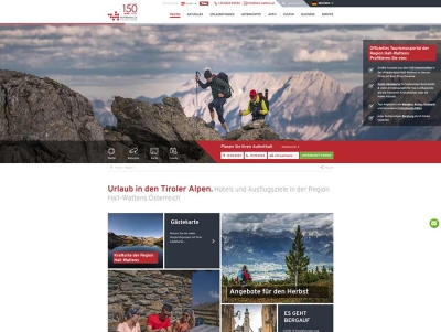 Internetseite - Ferienregion Hall-Wattens in Tirol